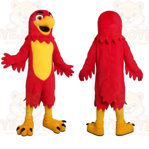 Red Bird Mascot Costume