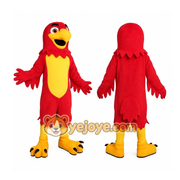 Red Bird Mascot Costume