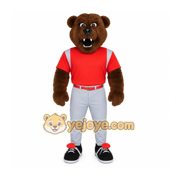 Brown Bear Mascot Costume