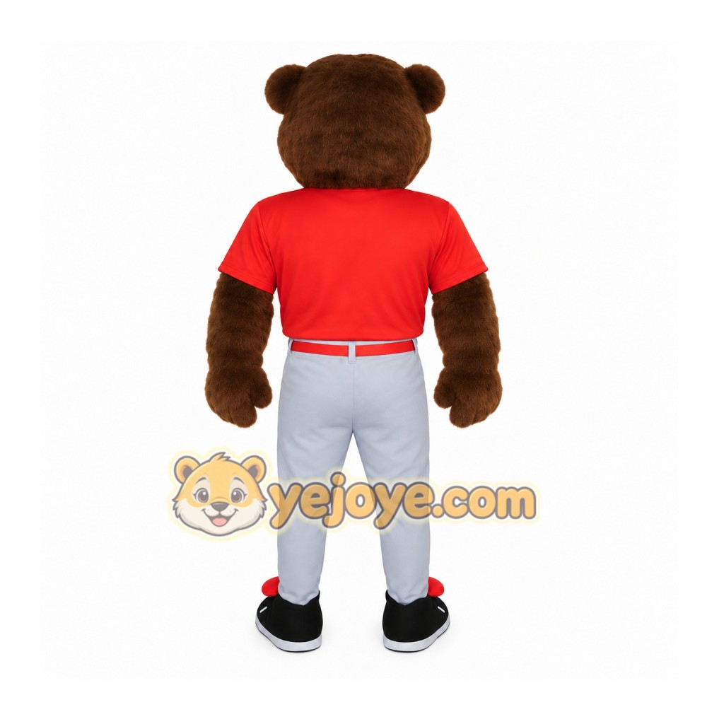 Brown Bear Mascot Costume Brown Bear Mascot Costume