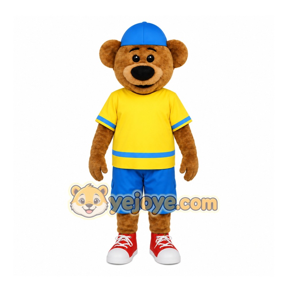 Brown Bear Mascot Costume Brown Bear Mascot Costume