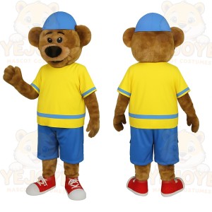 Brown Bear Mascot Costume