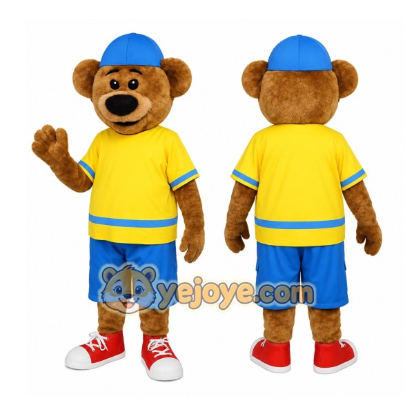 Brown Bear Mascot Costume