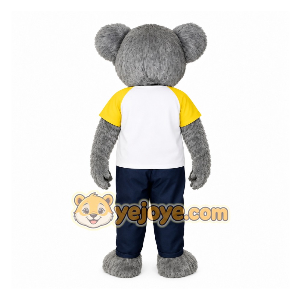 Gray Koala Mascot Costume Gray Koala Mascot Costume