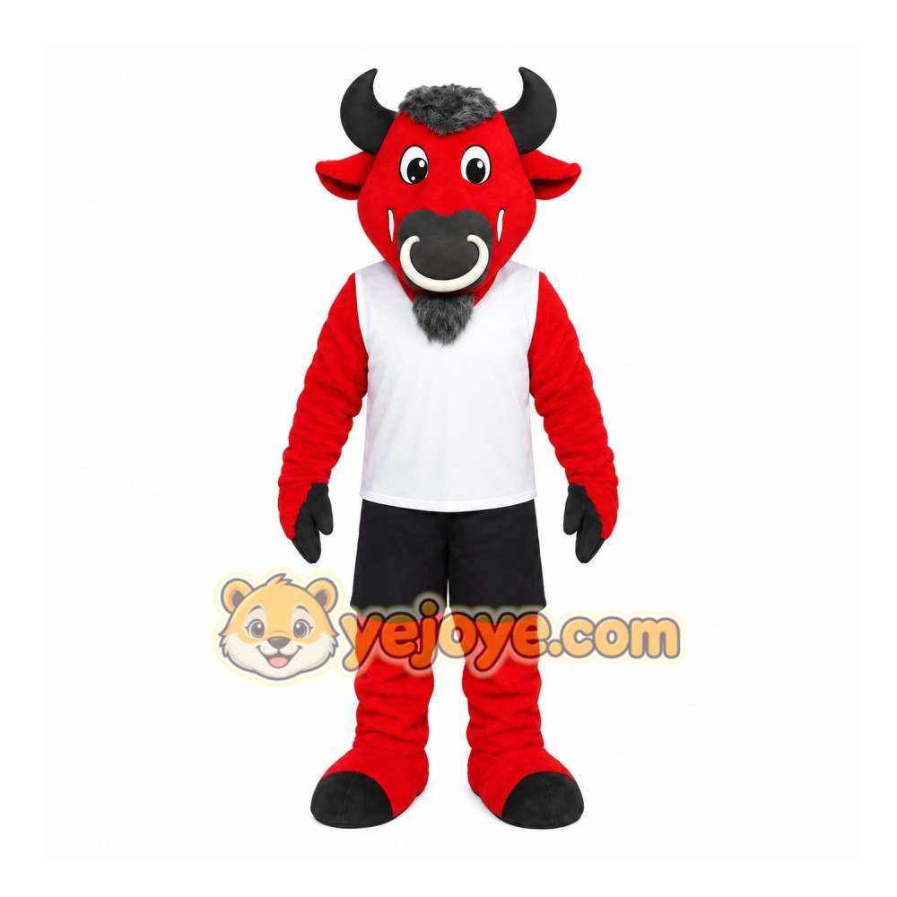 Red Bull Mascot Costume