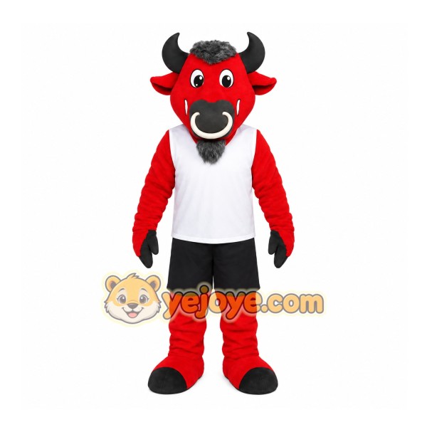 Red Bull Mascot Costume