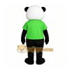 Green Panda Mascot Costume Green Panda Mascot Costume