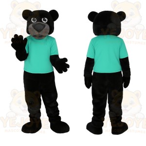 Black Bear Mascot Costume