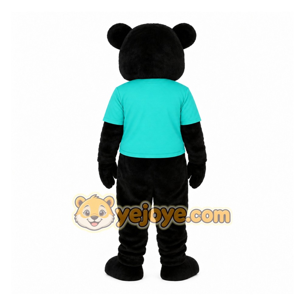 Black Bear Mascot Costume Black Bear Mascot Costume