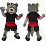 Gray Wolf Mascot Costume