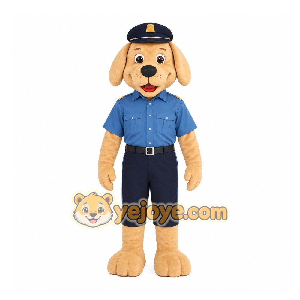 Brown Dog Mascot Costume Brown Dog Mascot Costume