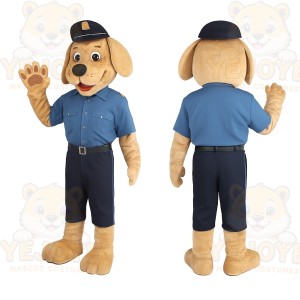 Brown Dog Mascot Costume