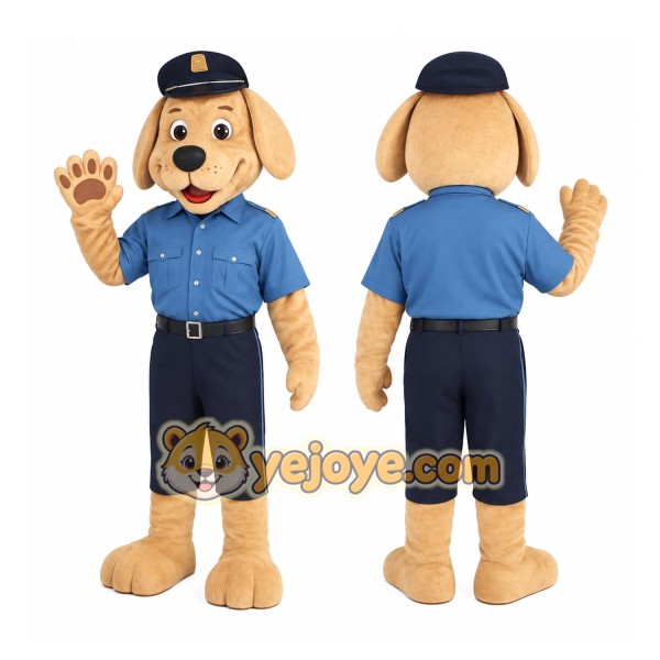 Brown Dog Mascot Costume