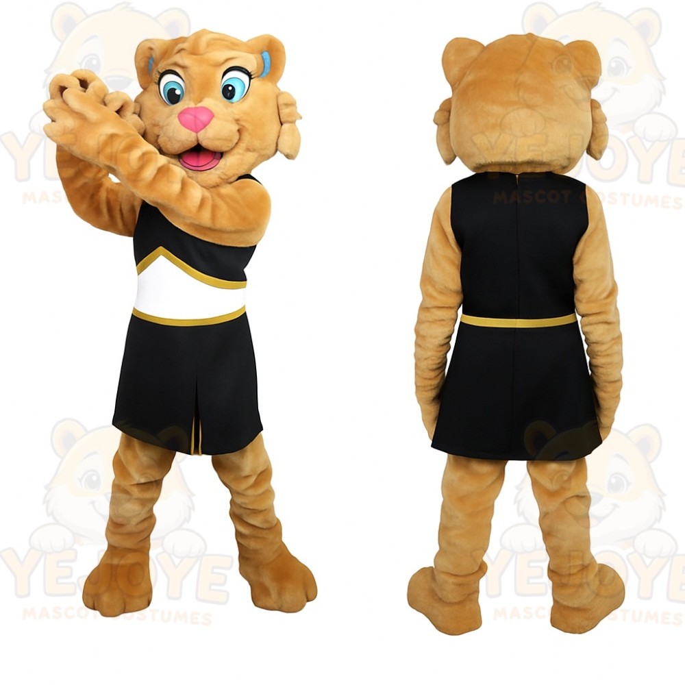 Brown Cat Mascot Costume