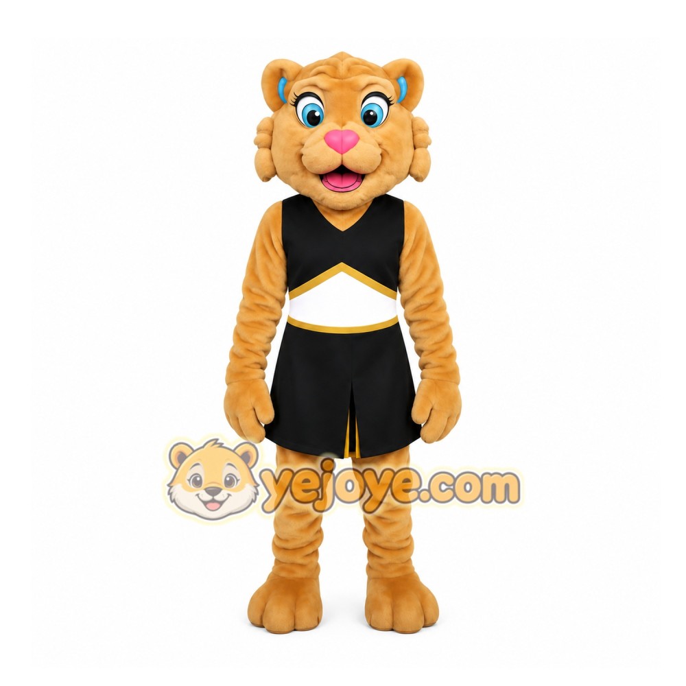 Brown Cat Mascot Costume Brown Cat Mascot Costume