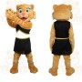 Brown Cat Mascot Costume