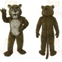 Brown Leopard Mascot Costume