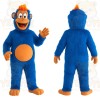 Blue Monkey Mascot Costume