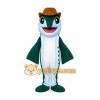 Blue Fish Mascot Costume Blue Fish Mascot Costume