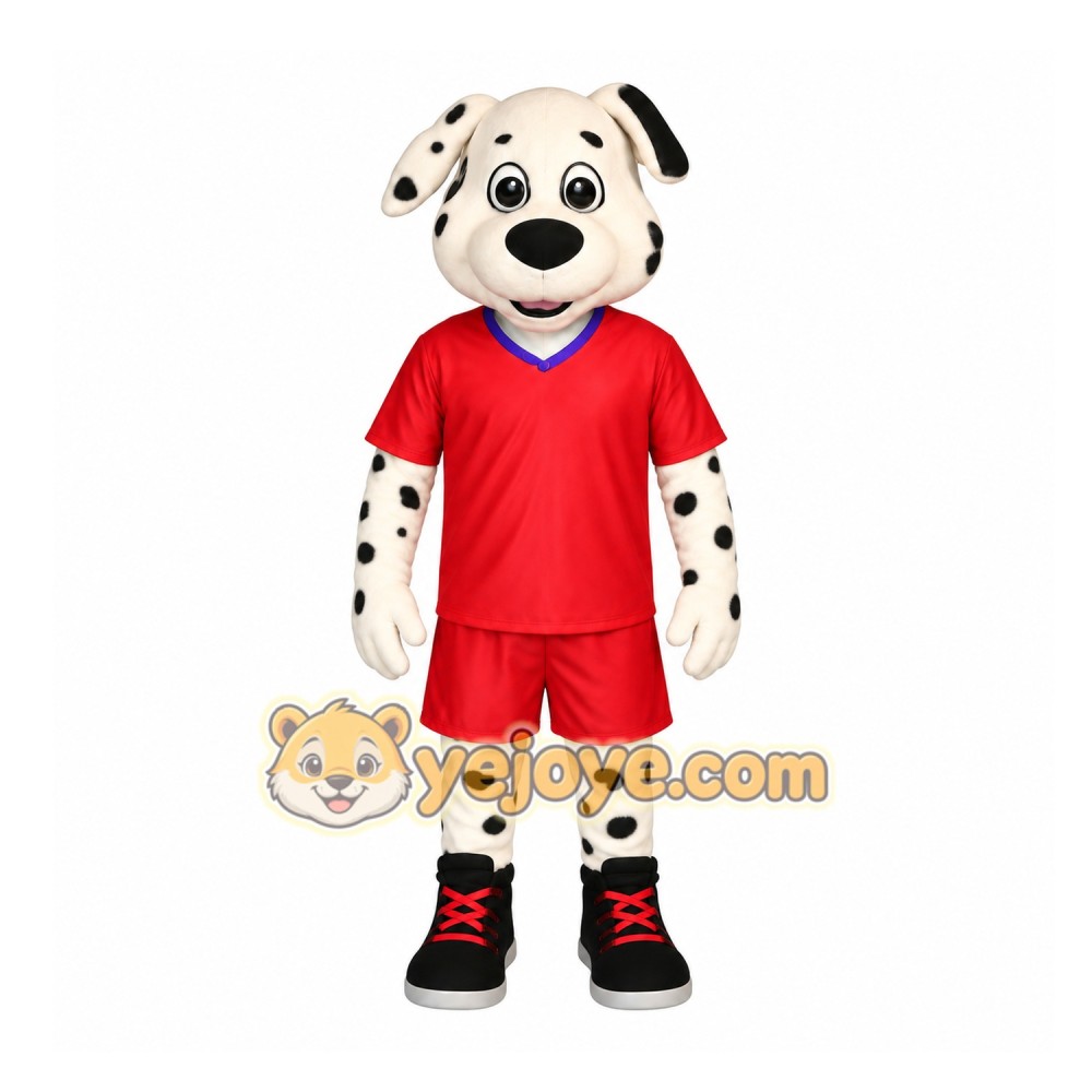Red Dog Mascot Costume Red Dog Mascot Costume