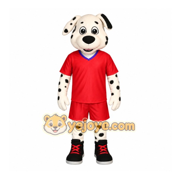 Red Dog Mascot Costume