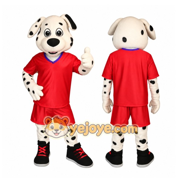 Red Dog Mascot Costume