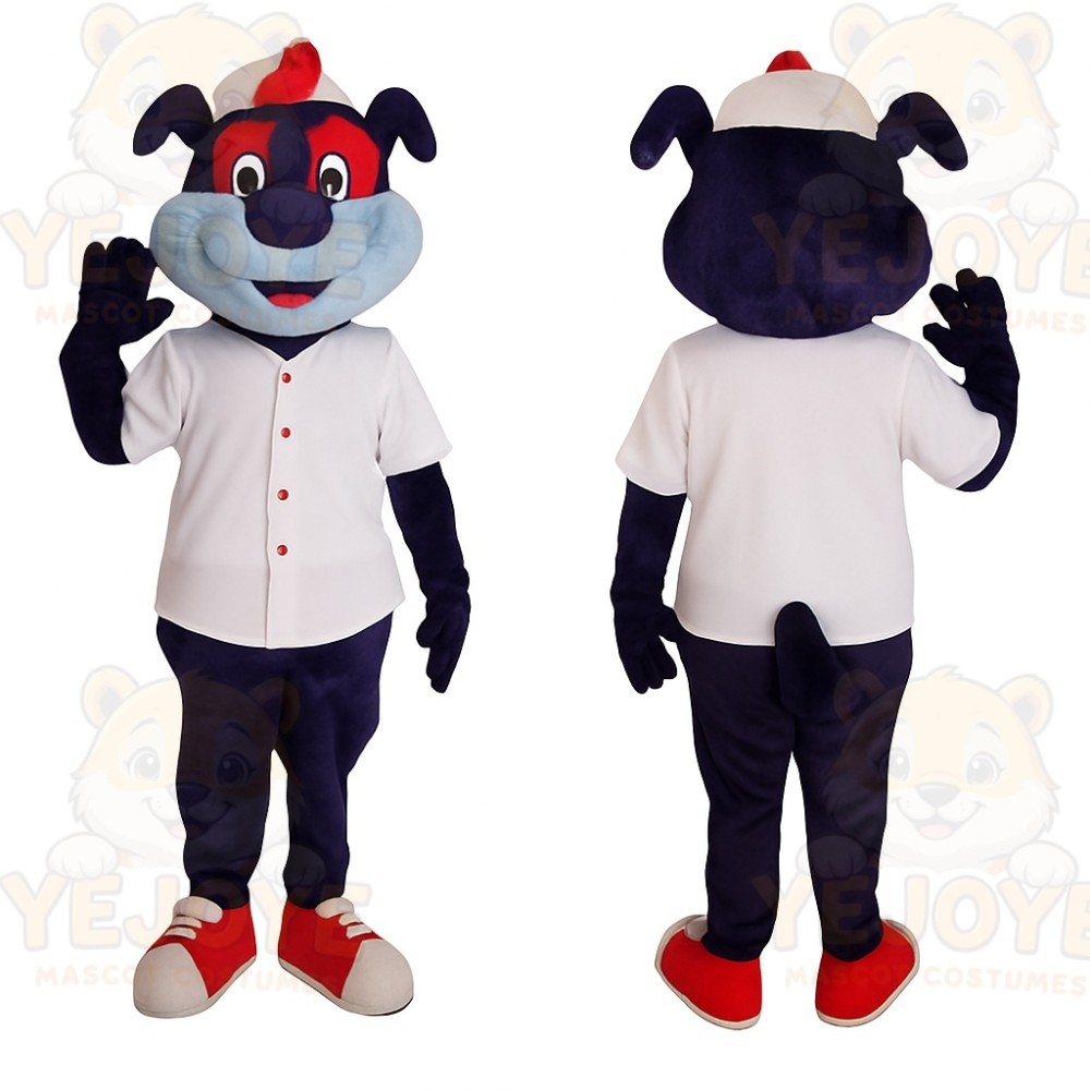 Blue Dog Mascot Costume