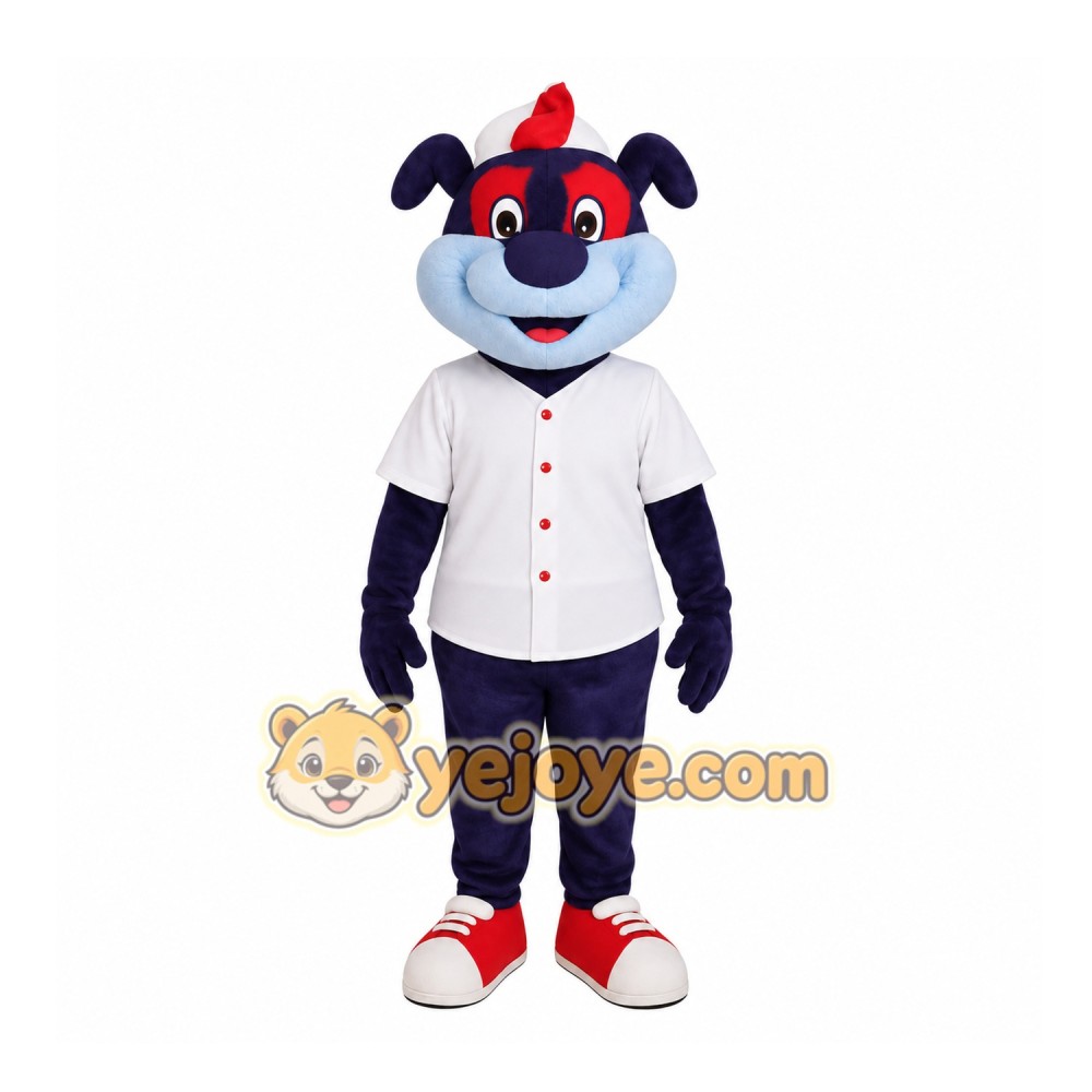Blue Dog Mascot Costume