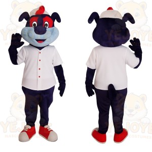 Blue Dog Mascot Costume