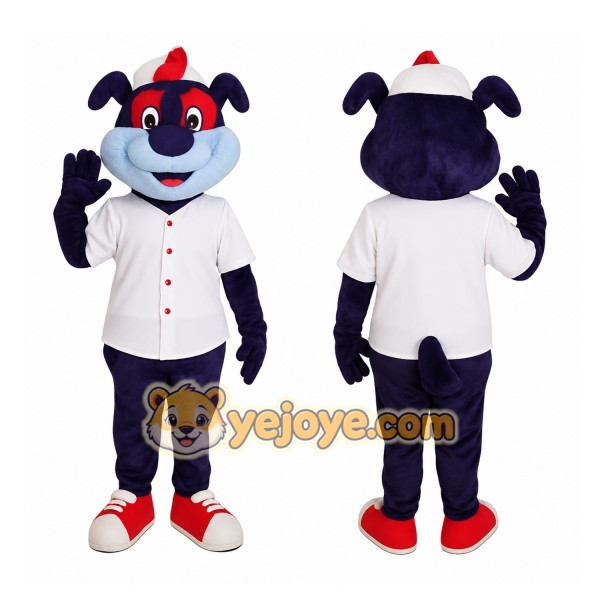 Blue Dog Mascot Costume