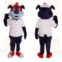Blue Dog Mascot Costume