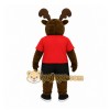 Brown Moose Mascot Costume Brown Moose Mascot Costume