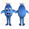 Blue Character Mascot Costume