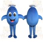 Blue Character Mascot Costume