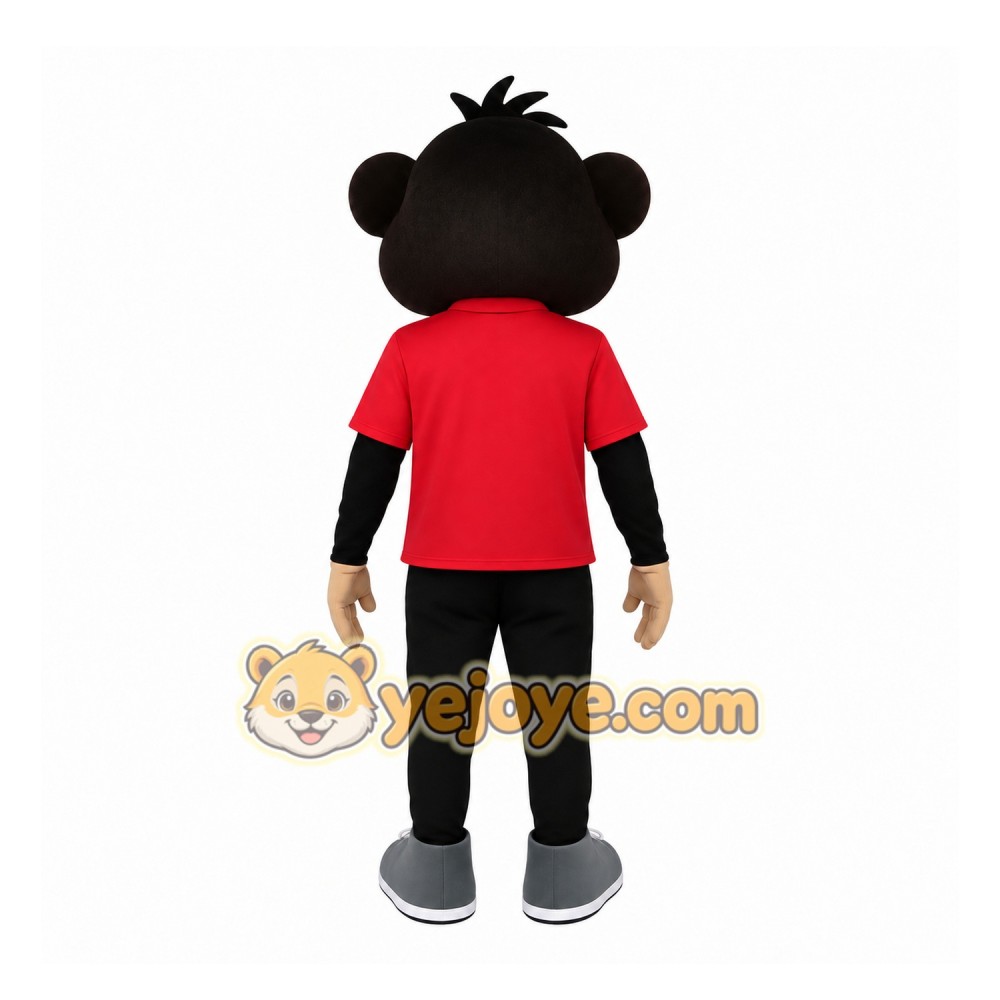 Red Monkey Mascot Costume Red Monkey Mascot Costume