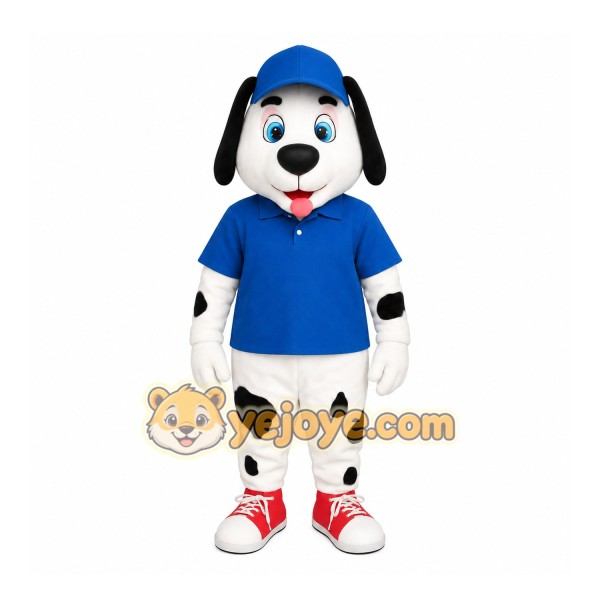 Blue Dog Mascot Costume