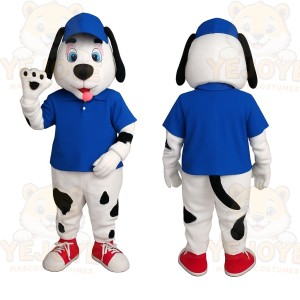 Blue Dog Mascot Costume