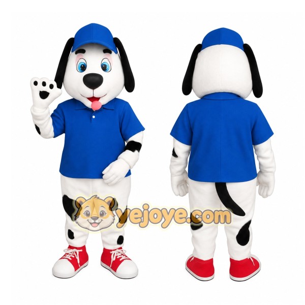 Blue Dog Mascot Costume