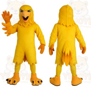 Yellow Bird Mascot Costume