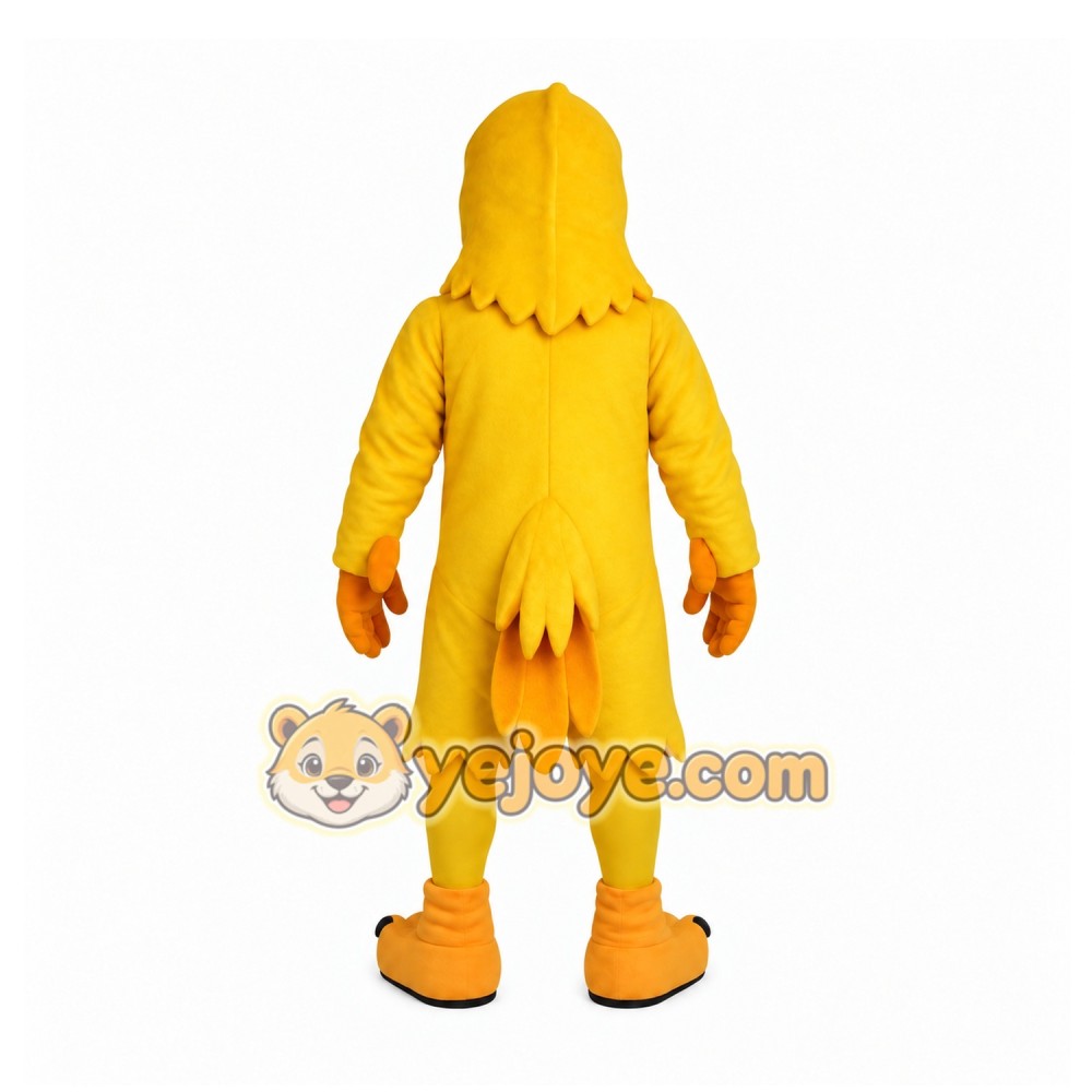 Yellow Bird Mascot Costume