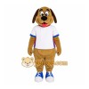 Brown Dog Mascot Costume Brown Dog Mascot Costume