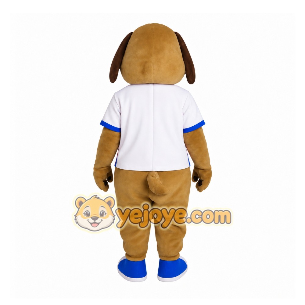 Brown Dog Mascot Costume Brown Dog Mascot Costume