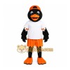 Black and Orange Bird Mascot Costume