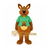 Brown Kangaroo Mascot Costume