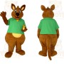 Brown Kangaroo Mascot Costume