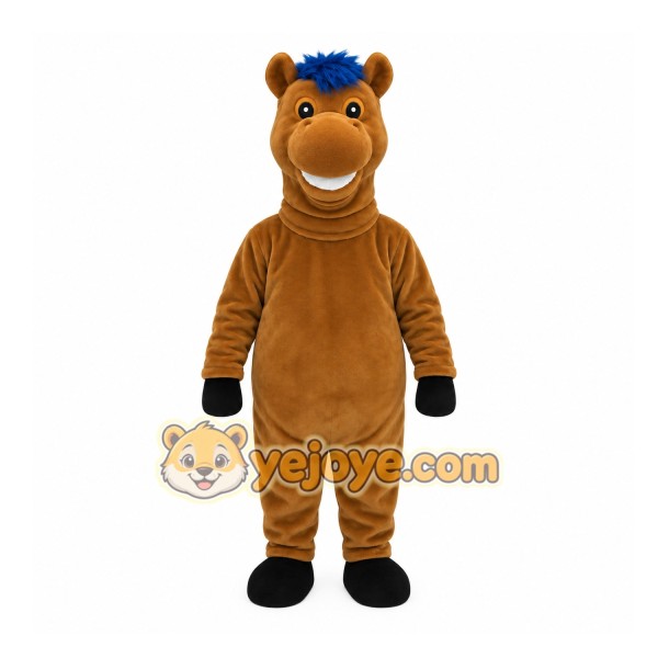 Brown Horse Mascot Costume