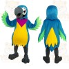 Blue Parrot Mascot Costume