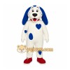 White Dog Mascot Costume