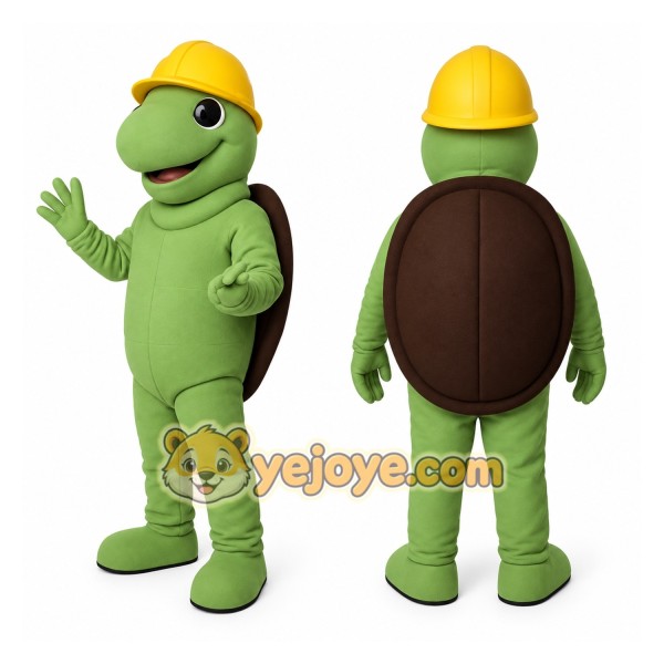 Green Turtle Mascot Costume