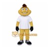 Yellow Character Mascot Costume Yellow Character Mascot Costume